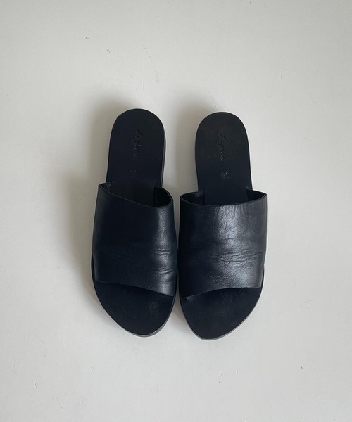 CANAL JEAN（キャナルジーン）の「from Lagoon(フロムラグーン) フラットフォームサンダル（サンダル・レディース・ブラック/ベージュ/ブラウン/オフホワイト/カーキ・38/39/36/37）」の17枚目の写真