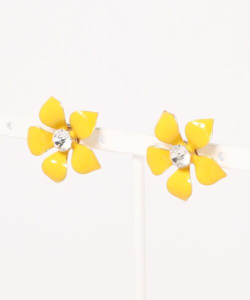 tone(トーン)の「【Le soleil】ボタニカルフラワーピアス(MA)(ピアス(両耳用)・レディース・イエロー/ピンク/ネイビー/ミント・FREE)」の10枚目の写真