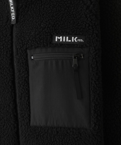 MILKFED.（ミルクフェド）の「BOA ZIP UP JACKET（ブルゾン