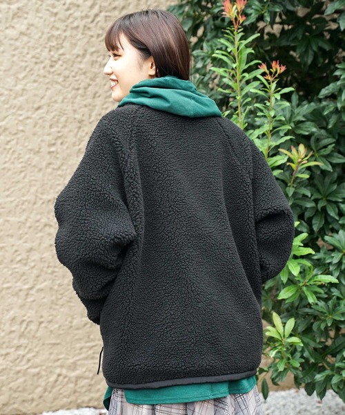 MILKFED.（ミルクフェド）の「BOA ZIP UP JACKET（ブルゾン）」 - WEAR