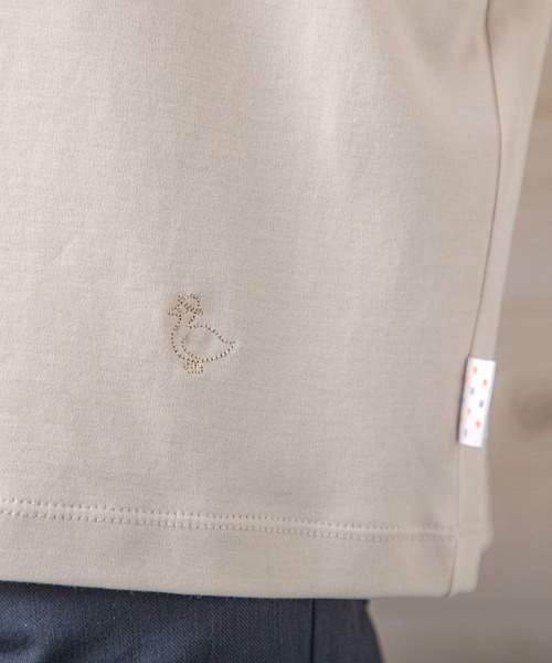 DECOY SINCE 1981（デコイシンスイチキュウハチイチ）の「刺しゅうロゴカットソー（Tシャツ/カットソー・レディース・オレンジ/チャコールグレー/ベージュ・L/M）」の20枚目の写真