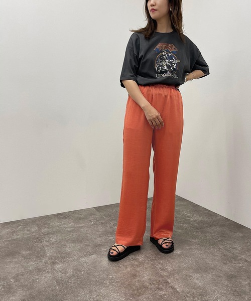 apres jour mignon（アプレジュールミニョン）の「サテンイージーパンツ【ZOZOTOWN限定アイテム】【6PO】（その他パンツ・レディース・グリーン/ブルー/オレンジ・X-LARGE/MEDIUM/SMALL）」の22枚目の写真