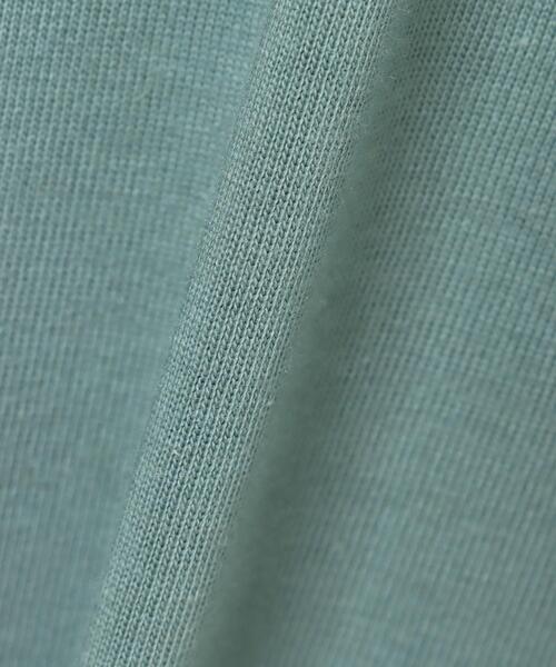 INGNI（イング）の「カレッジショート丈Tシャツ（Tシャツ/カットソー・レディース・オフホワイト/グレー/グリーン・M）」の7枚目の写真