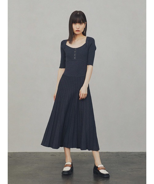 LILY BROWN（リリーブラウン）の「2wayゴシックローファー（ローファー・レディース・オフホワイト/ボルドー/ブラック・LARGE/MEDIUM/SMALL）」の8枚目の写真