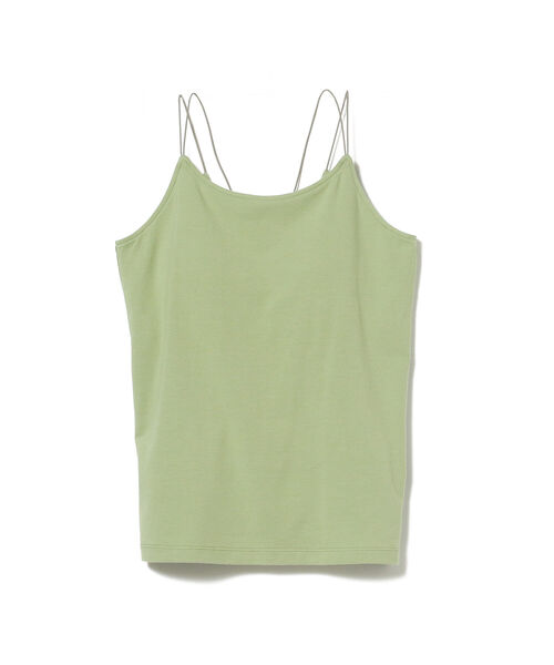 Ray BEAMS(レイビームス)の「Ray BEAMS / Wストラップ カップ付き キャミソール(キャミソール・レディース・アイボリー/パープル/グリーン/ブラック・ONE SIZE)」の13枚目の写真