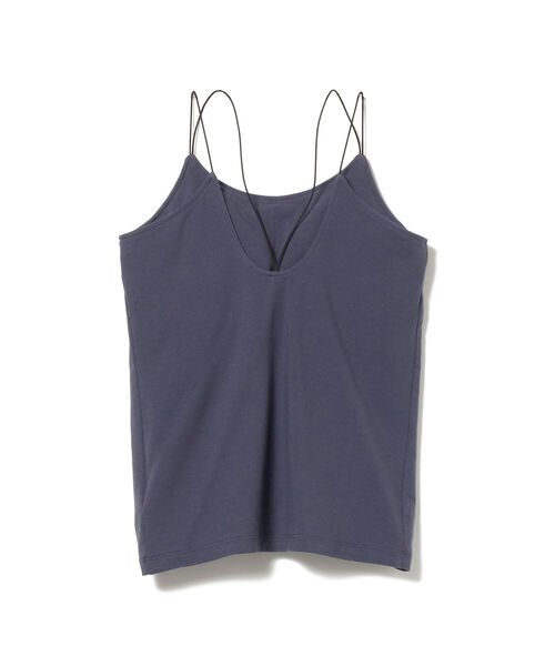 Ray BEAMS(レイビームス)の「Ray BEAMS / Wストラップ カップ付き キャミソール(キャミソール・レディース・アイボリー/パープル/グリーン/ブラック・ONE SIZE)」の21枚目の写真