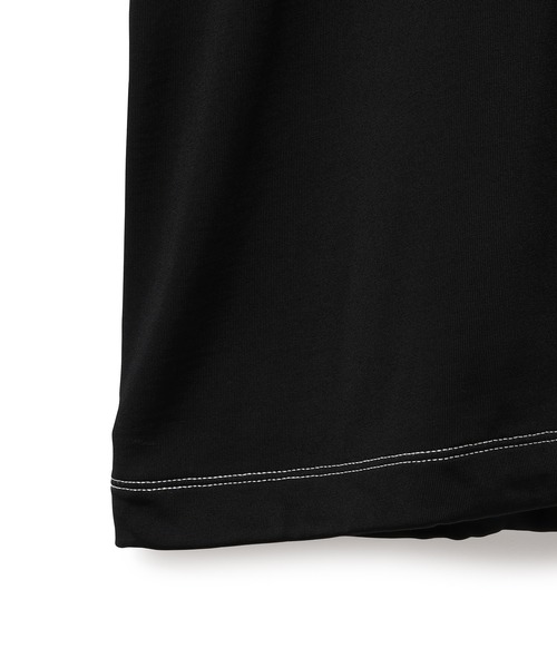 ADAM ET ROPE'(アダムエロペ)の「ドロストTシャツ(Tシャツ/カットソー・レディース・ピンク/ブラック/キナリ・FREE)」の13枚目の写真