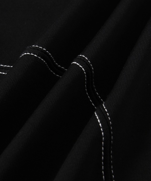 ADAM ET ROPE'(アダムエロペ)の「ドロストTシャツ(Tシャツ/カットソー・レディース・ピンク/ブラック/キナリ・FREE)」の18枚目の写真