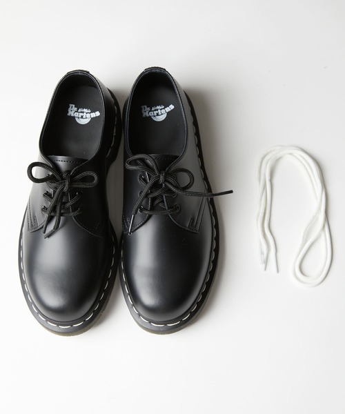 Dr. Martens(ドクターマーチン)の「【Dr.Martens /ドクターマーチン】1461/ 3ホールシューズ プレートゥシューズ(その他シューズ・レディース・ブラック×ホワイト/ブラック/イエロー・9/5/6/8/4/7)」の9枚目の写真