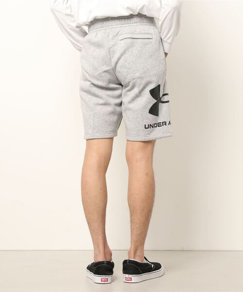 UNDER ARMOUR（アンダーアーマー）の「UAライバルフリース ショーツ(トレーニング/メンズ)（その他パンツ・メンズ・ブラック/グレー・3XL/S/M/L/XL/XXL）」の3枚目の写真