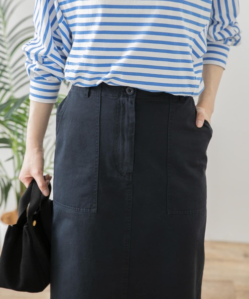 URBAN RESEARCH Sonny Label（アーバンリサーチサニーレーベル）の「ベイカーチノスカート（スカート・レディース・ネイビー/カーキ/チャコールグレー・38/36）」の13枚目の写真