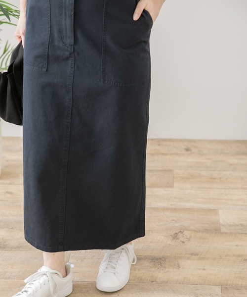 URBAN RESEARCH Sonny Label（アーバンリサーチサニーレーベル）の「ベイカーチノスカート（スカート・レディース・ネイビー/カーキ/チャコールグレー・38/36）」の11枚目の写真