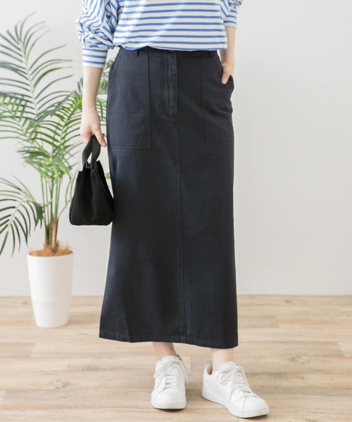 URBAN RESEARCH Sonny Label（アーバンリサーチサニーレーベル）の「ベイカーチノスカート（スカート・レディース・ネイビー/カーキ/チャコールグレー・38/36）」の16枚目の写真