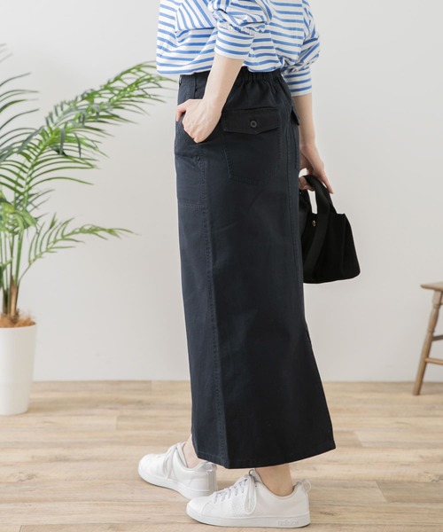URBAN RESEARCH Sonny Label（アーバンリサーチサニーレーベル）の「ベイカーチノスカート（スカート・レディース・ネイビー/カーキ/チャコールグレー・38/36）」の19枚目の写真