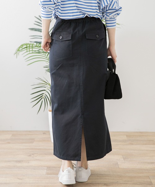 URBAN RESEARCH Sonny Label（アーバンリサーチサニーレーベル）の「ベイカーチノスカート（スカート・レディース・ネイビー/カーキ/チャコールグレー・38/36）」の9枚目の写真