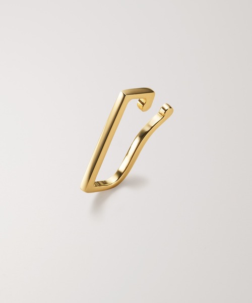 PAS TIERRA（パティエラ）の「[Lien] プラストレートイヤーカフ（イヤーカフ・レディース・イエローゴールド/シルバー・FREE）」の5枚目の写真