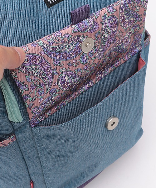 moz（モズ）の「mozコラボ バックパック【moz×チチカカ】（バックパック/リュック・レディース・ブラック/ブルー・FREE）」の12枚目の写真