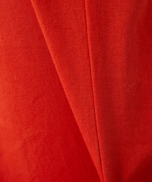 CIAOPANIC TYPY(チャオパニックティピー)の「ピンタック裾フリンジカラーチノパンツ(チノパンツ・レディース・ブラック/ベージュ/オレンジ/グリーン・SMALL/MEDIUM/LARGE)」の6枚目の写真