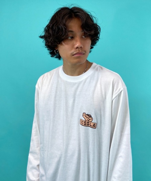 VISSLA（ヴィスラ）の「【ムラサキスポーツ別注】VISSLA/ヴィスラ バックプリントロンT M431OSSJ（Tシャツ/カットソー・メンズ・ホワイト/ブラック・L/M）」の6枚目の写真
