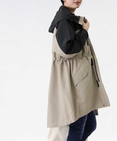 CAMP7（キャンプセブン）の「【CAMP7】マウンテンミドルパーカー（マウンテンパーカー・レディース・ベージュ/グリーン・M/L）」の16枚目の写真