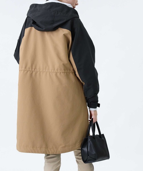 CAMP7（キャンプセブン）の「【CAMP7】マウンテンミドルパーカー（マウンテンパーカー・レディース・ベージュ/グリーン・M/L）」の11枚目の写真