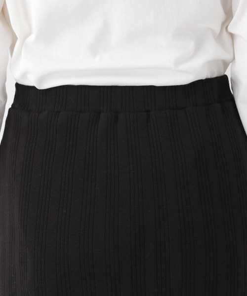 LEPSIM（レプシィム）の「２Ｐセットリブスカート　227748（スカート・レディース・モカ/ブラック・FREE）」の7枚目の写真