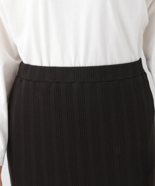LEPSIM（レプシィム）の「２Ｐセットリブスカート　227748（スカート・レディース・モカ/ブラック・FREE）」の19枚目の写真