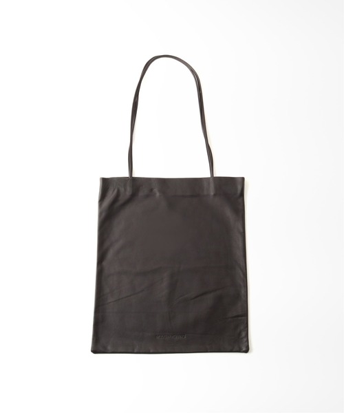 VERMEIL par iena（ヴェルメイユパーイエナ）の「【MODERN WEAVING/モダン ウィーヴィング】SLIM LAMB SAK（トートバッグ・レディース・ブラック/アイボリー/ブラウン/オリーブ・FREE）」の4枚目の写真