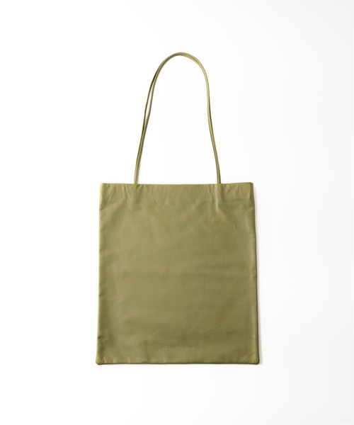VERMEIL par iena（ヴェルメイユパーイエナ）の「【MODERN WEAVING/モダン ウィーヴィング】SLIM LAMB SAK（トートバッグ・レディース・ブラック/アイボリー/ブラウン/オリーブ・FREE）」の18枚目の写真