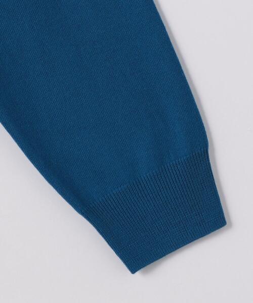 green label relaxing（グリーンレーベルリラクシング）の「＜green label relaxing＞120s 天竺 クルーネック ニット（ニット/セーター・メンズ・ブラック/グレー/ベージュ/コバルトブルー・M/S/XL/L）」の20枚目の写真