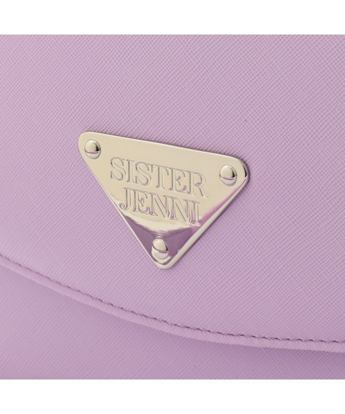 SISTER JENNI(SISTER JENNI)の「ファー取り外しショルダーバッグ(ショルダーバッグ・キッズ・ラベンダー/ブラック/オフホワイト・F)」の10枚目の写真