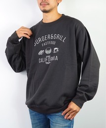 Burner（バーナー）の「【GROOVY STORE】あったか裏起毛プリントロゴトレーナー（スウェット・メンズ）」