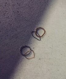 and cloud | Cable Chain/Cutball Chain Set Ring(リング)