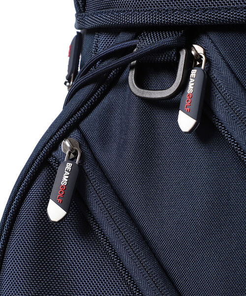 BEAMS GOLF エイトハーフ キャディバッグ　ネイビー BEAMS GOLF（ビームスゴルフ）の「【WEB限定】BEAMS GOLF