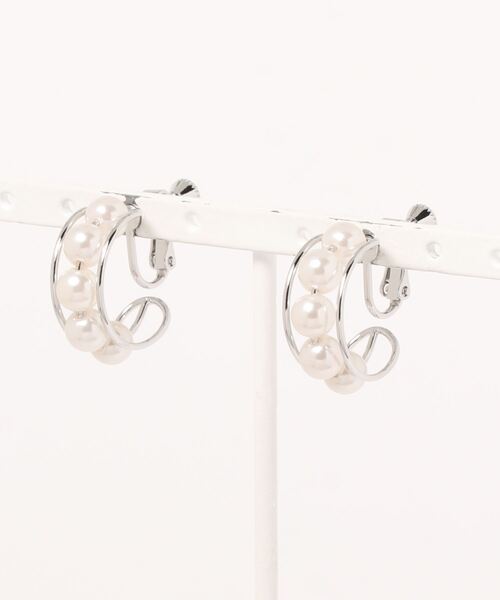 koe（コエ）の「パールイヤリング*（イヤリング・レディース・J/G/I/E/H/A/B/F/C/D・FREE）」の2枚目の写真