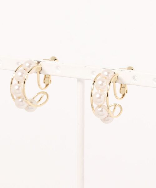koe（コエ）の「パールイヤリング*（イヤリング・レディース・J/G/I/E/H/A/B/F/C/D・FREE）」の3枚目の写真