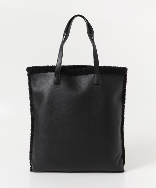 SENSE OF PLACE by URBAN RESEARCH(センスオブプレイスバイアーバンリサーチ)の「リバーシブルムートントートバッグ(トートバッグ・レディース・ブラック/ブラウン/モカ・ONE)」の12枚目の写真