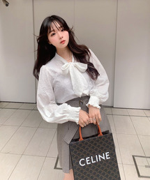 【titty&Co. PETIT by POYO】ビックリボンブラウス