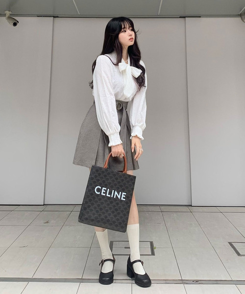 titty＆Co. PETIT by poyo（ティティーアンドコープティバイポヨ）の「【titty&Co. PETIT by POYO】ビックリボンブラウス（シャツ/ブラウス・レディース・ホワイト・FREE）」の15枚目の写真