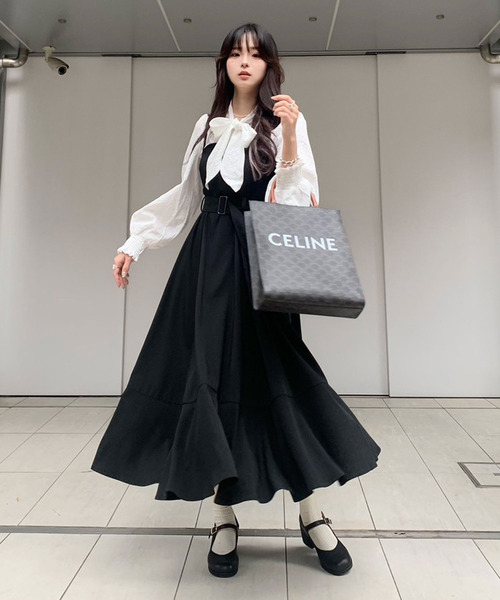 titty＆Co. PETIT by poyo（ティティーアンドコープティバイポヨ）の「【titty&Co. PETIT by POYO】ビックリボンブラウス（シャツ/ブラウス・レディース・ホワイト・FREE）」の10枚目の写真