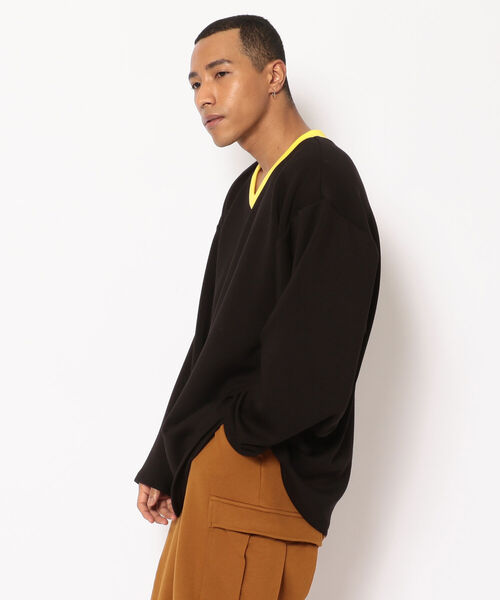 BEAVER(ビーバー)の「FAZZURA/ファズラ HOCKEY LONG SLEEVE ホッケーロングスリーブ(Tシャツ/カットソー・メンズ・ブラック/グレー・1/2)」の15枚目の写真