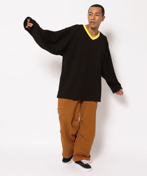 BEAVER(ビーバー)の「FAZZURA/ファズラ HOCKEY LONG SLEEVE ホッケーロングスリーブ(Tシャツ/カットソー・メンズ・ブラック/グレー・1/2)」の10枚目の写真