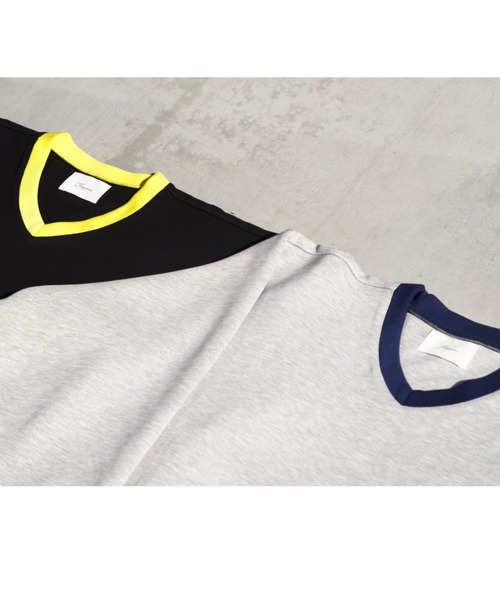 BEAVER(ビーバー)の「FAZZURA/ファズラ HOCKEY LONG SLEEVE ホッケーロングスリーブ(Tシャツ/カットソー・メンズ・ブラック/グレー・1/2)」の8枚目の写真