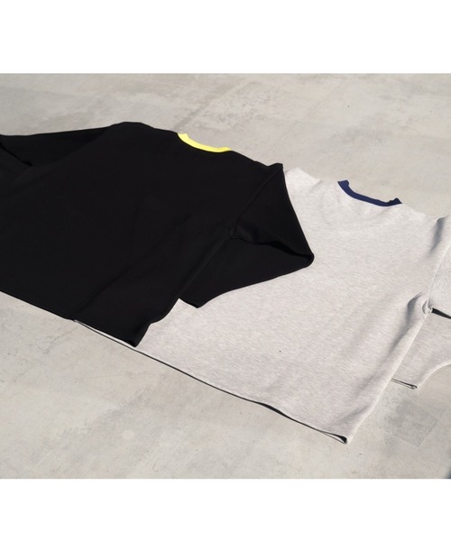 BEAVER(ビーバー)の「FAZZURA/ファズラ HOCKEY LONG SLEEVE ホッケーロングスリーブ(Tシャツ/カットソー・メンズ・ブラック/グレー・1/2)」の6枚目の写真