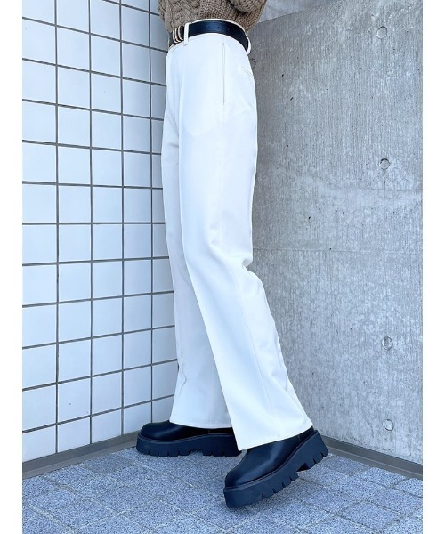 ENVYM(アンビー)の「センタープレスストレートPT(その他パンツ・レディース・ブラック/ブラウン/アイボリー・SMALL/MEDIUM)」の14枚目の写真