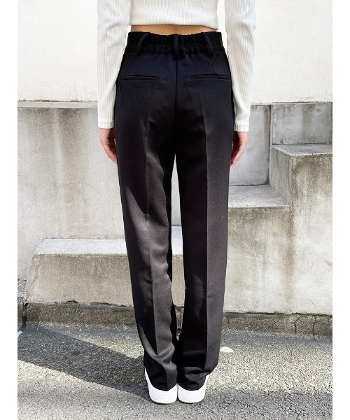 ENVYM(アンビー)の「センタープレスストレートPT(その他パンツ・レディース・ブラック/ブラウン/アイボリー・SMALL/MEDIUM)」の21枚目の写真