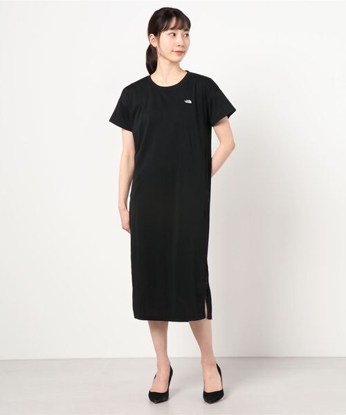 品質満点 The ノースフェイス ワンピース Tシャツ Face North ミニワンピース Labelians Fr