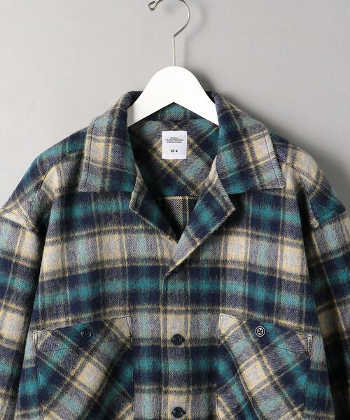 BEDWIN(ベドウィン)の「<BEDWIN(ベドウィン)> WL CHECK ROSIE/シャツ(シャツ/ブラウス・メンズ・ロイヤルブルー/イエロー・3/4)」の4枚目の写真