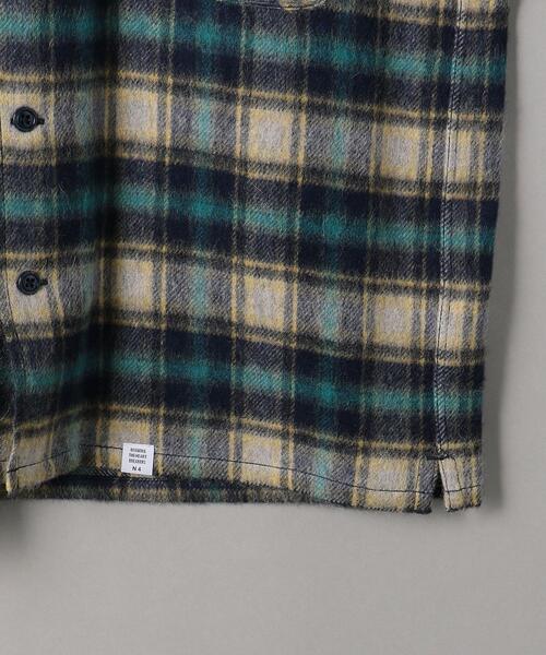 BEDWIN(ベドウィン)の「<BEDWIN(ベドウィン)> WL CHECK ROSIE/シャツ(シャツ/ブラウス・メンズ・ロイヤルブルー/イエロー・3/4)」の3枚目の写真