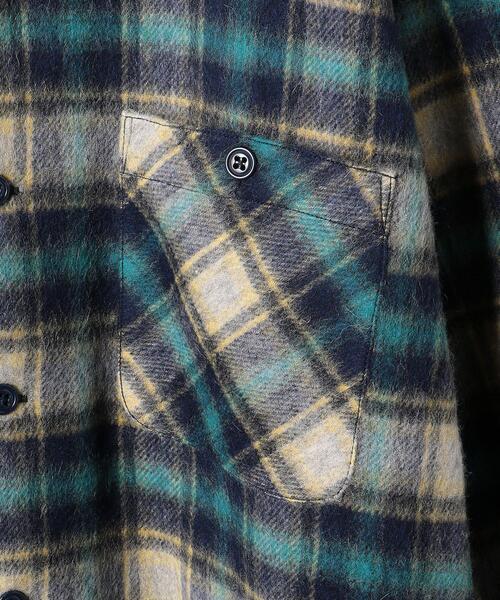 BEDWIN(ベドウィン)の「<BEDWIN(ベドウィン)> WL CHECK ROSIE/シャツ(シャツ/ブラウス・メンズ・ロイヤルブルー/イエロー・3/4)」の6枚目の写真